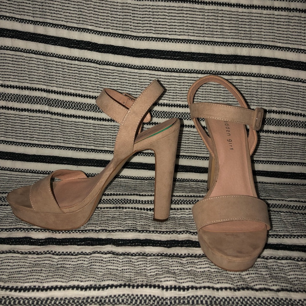 nude madden girl heels